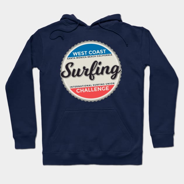 Surfing challenge Hoodie by Vilmos Varga